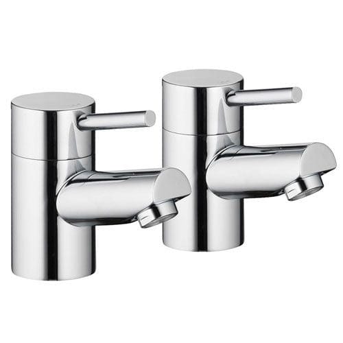 Imex Pillar Basin Tap Imex Arco Basin Pillar Taps (Pair) in Chrome