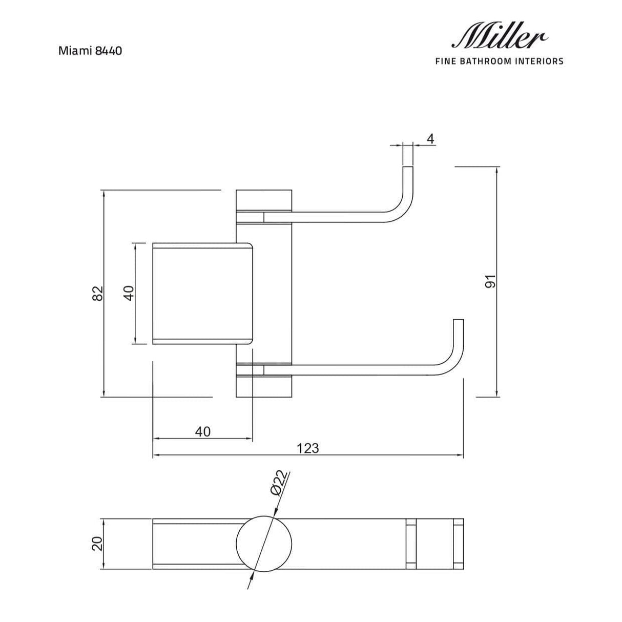 Miller Robe Hook Miller Miami Swivel Robe Hook