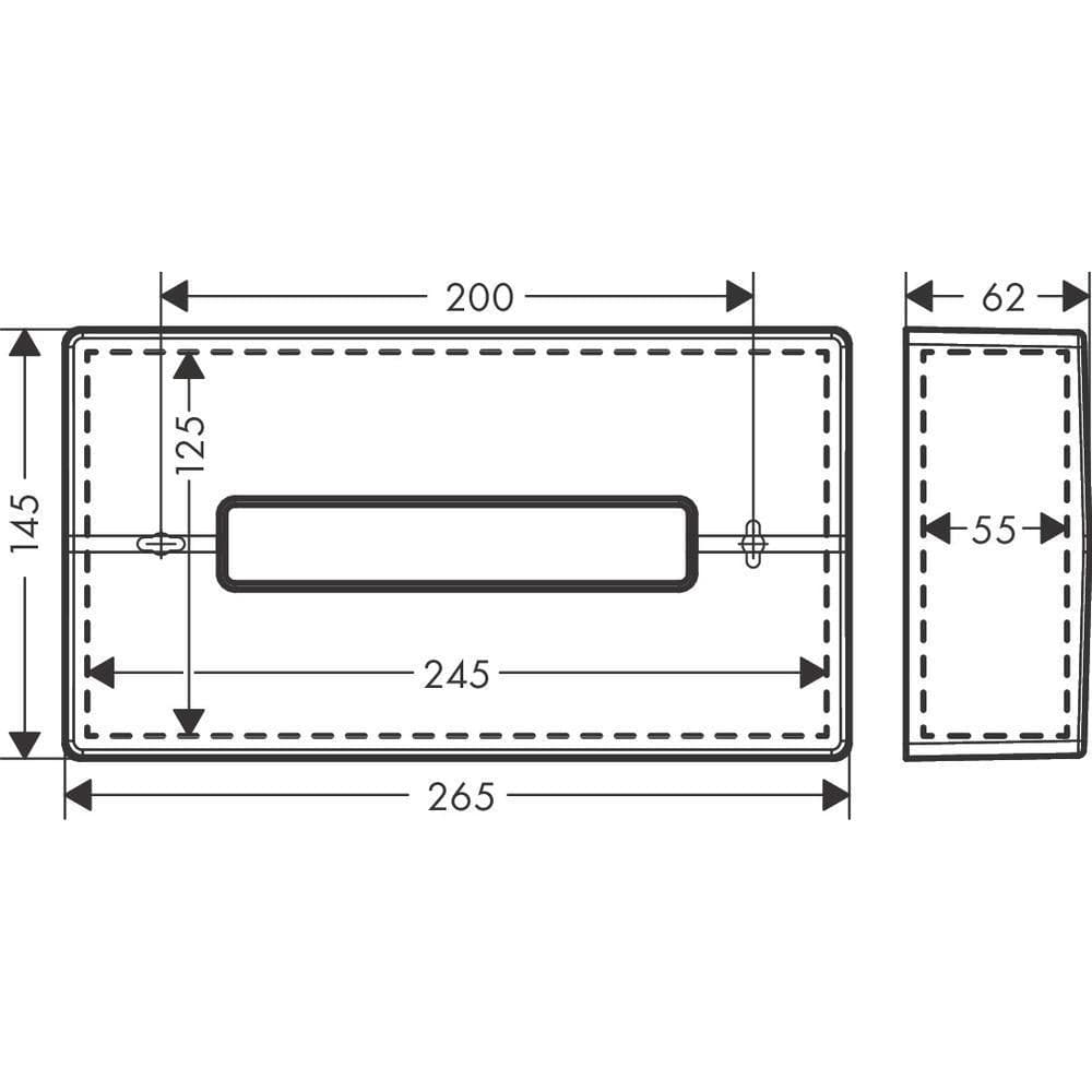 Hansgrohe Toilet Roll Holder Hansgrohe Addstoris Tissue Box