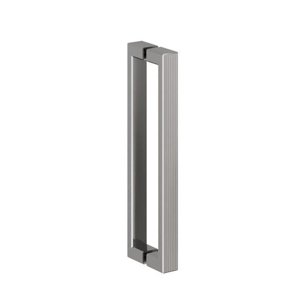 Crosswater Shower Door Handle Polished Stainless Steel / Fluted Crosswater Asura 8mm Shower Door Handle