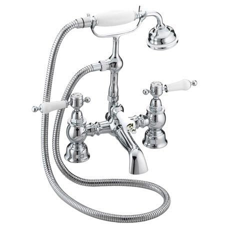 Heritage Glastonbury Bath Shower Mixer with Handset