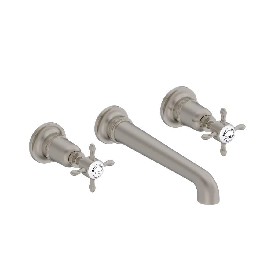 Burlington Guild 3 Hole Wall Mounted Bath Filler Tap