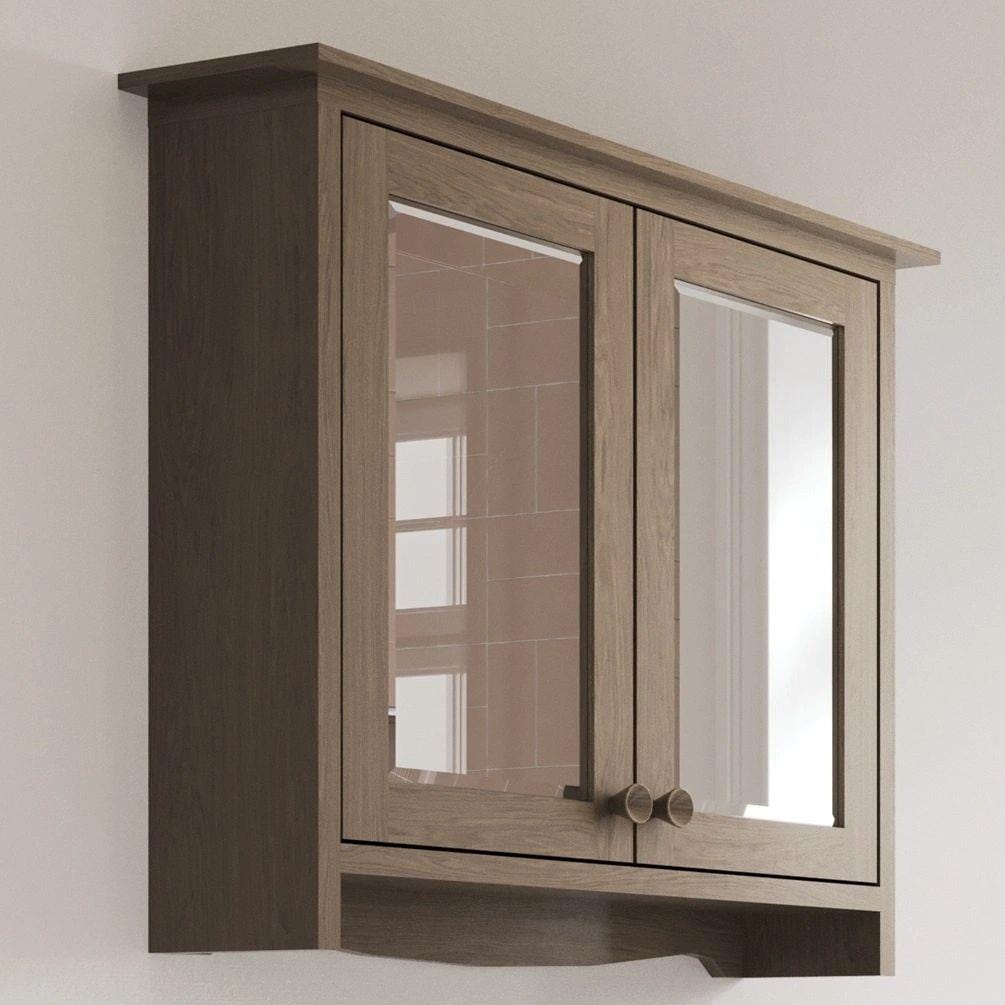 Burlington Mirrored Cabinet Burlington Guild 650mm Mirrored Cabinet