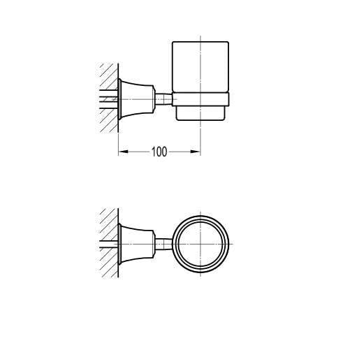 Flova Tumbler Holder Flova Liberty Single Glass Tumbler