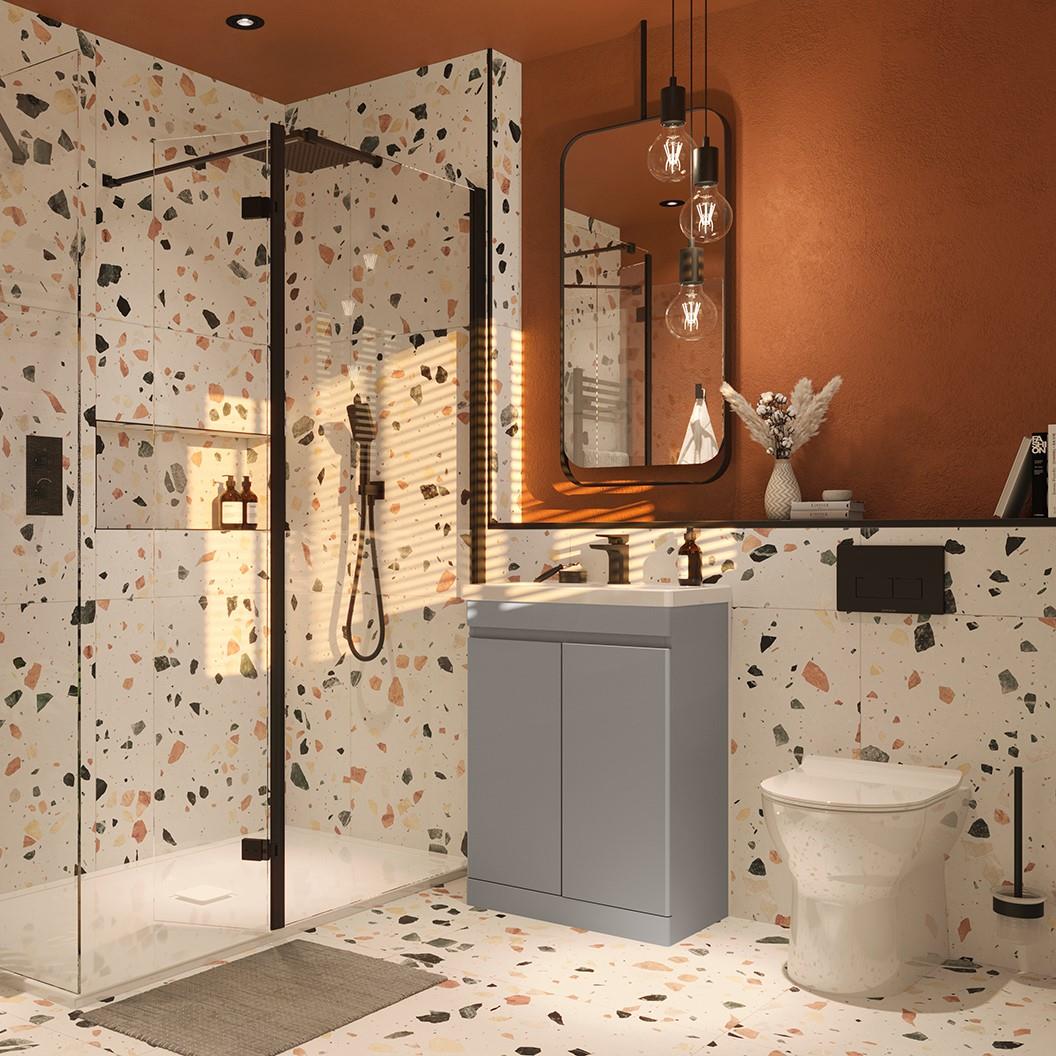 Saneux Air Back to Wall Rimless Toilet with Soft Close Seat