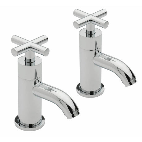 Sagittarius Pillar Bath Tap Sagittarius Avant Bath Taps (Pair) in Chrome