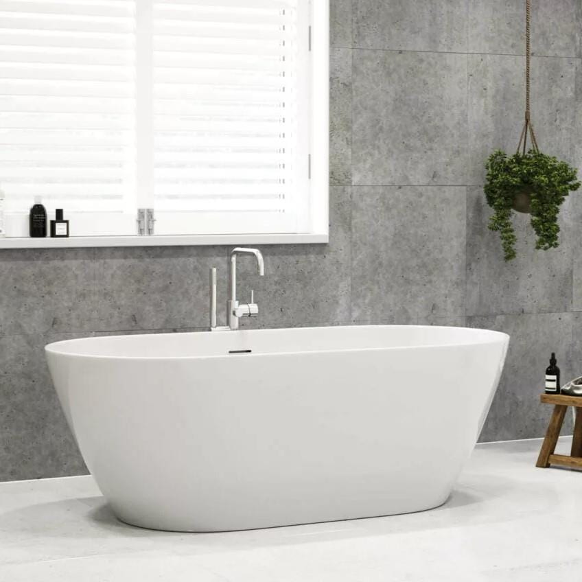 UK Bathroom Store Modern Freestanding Bath Tissino Angelo Acrylic Freestanding Bath