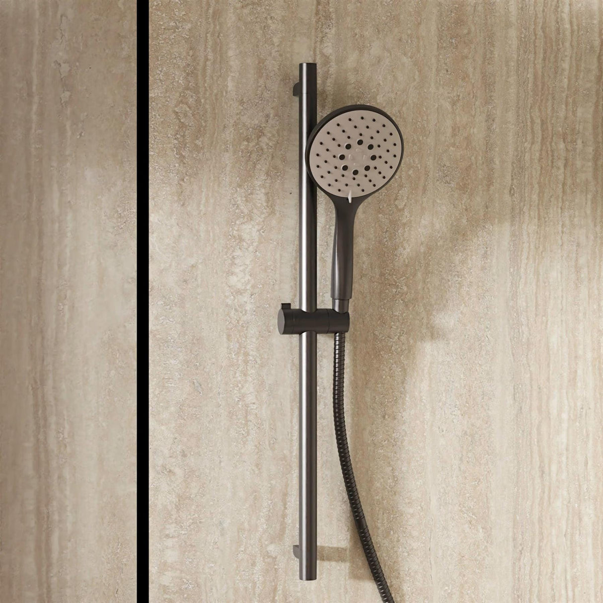 Crosswater Shower Riser Rail Slate Crosswater MPRO Slider Rail with Shower Kit
