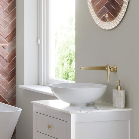 Crosswater Wall Mounted Basin Tap Crosswater Foile 2 Hole Wall Mounted Basin Mixer Tap