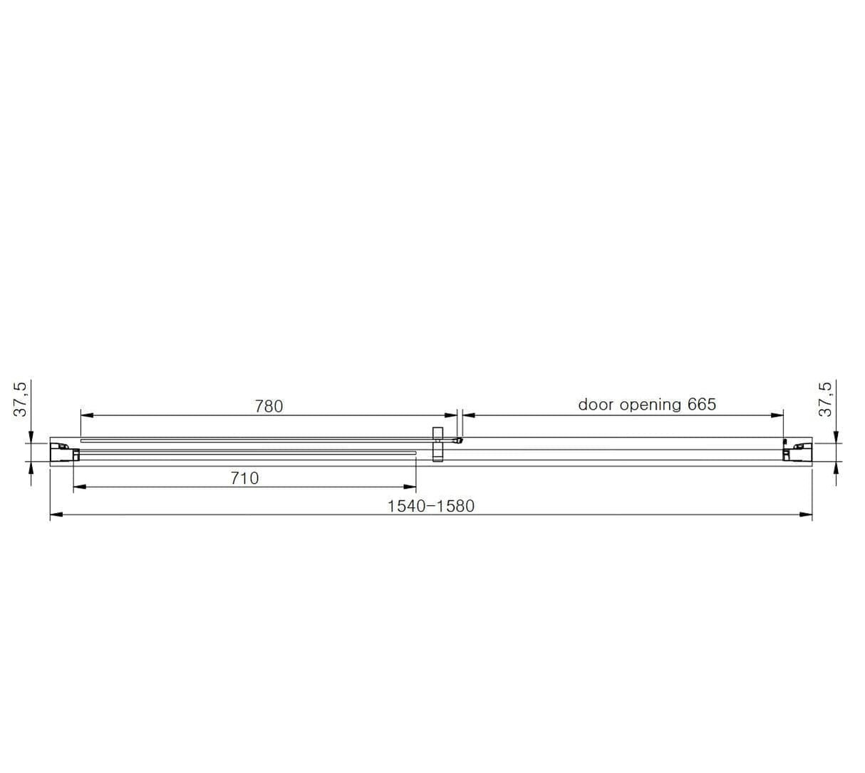 Eastbrook Sliding Shower Door Eastbrook Vantage 2000 Sliding Shower Door