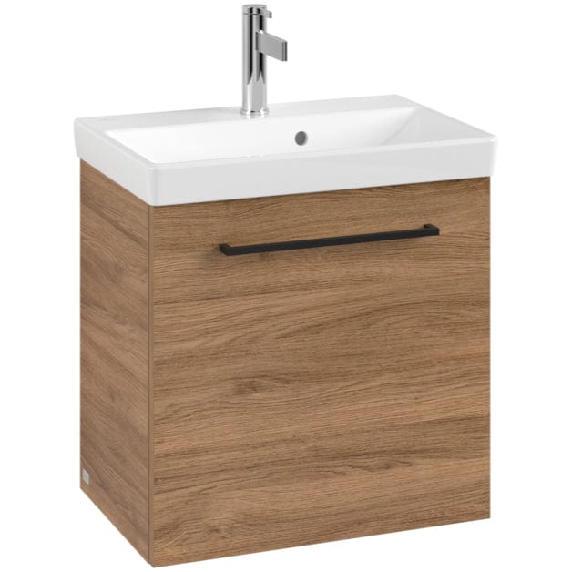 Villeroy & Boch Avento Wall Hung Vanity Unit 530mm One Door with Basin