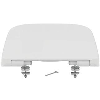 Ideal Standard Toilet Seat Ideal Standard i.life A Soft Close Toilet Seat in White