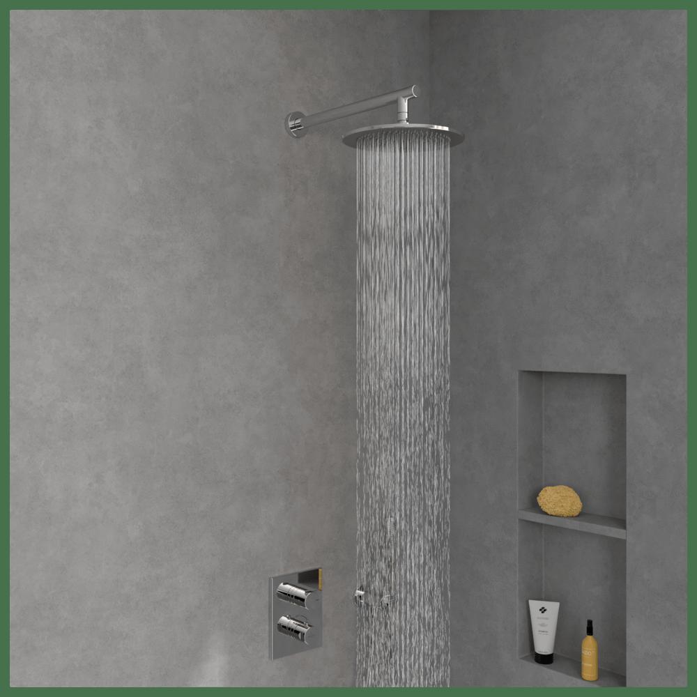 Villeroy & Boch Concealed Shower Set Villeroy & Boch Concealed Complete Shower Set with Shower Head and Handset