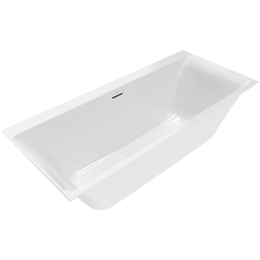 Villeroy & Boch Double Ended Bath Villeroy & Boch Subway 3.0 Double Ended Quaryl Bath with SilentFlow