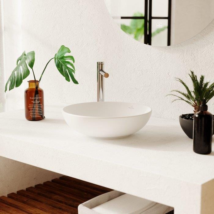 Villeroy & Boch Tall Basin Tap Chrome Villeroy & Boch Loop & Friends Single Lever Tall Basin Mixer Tap