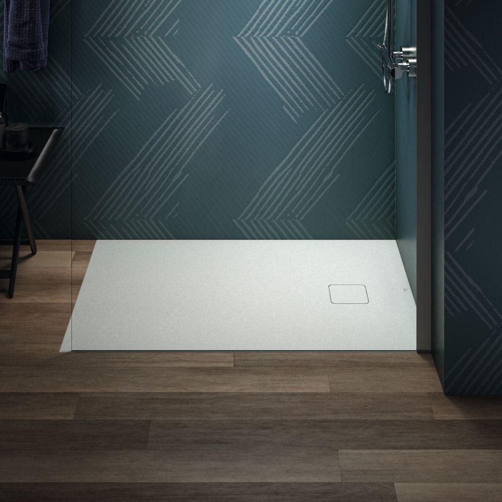 Ideal Standard Rectangle Shower Tray Ideal Standard Ultra Flat EVO 35mm Shower Tray in Silk White with Waste