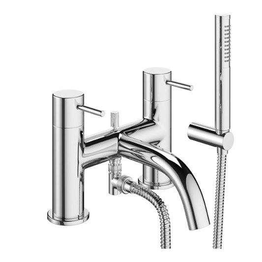 Crosswater MPRO Bath Shower Mixer with Kit in Chrome
