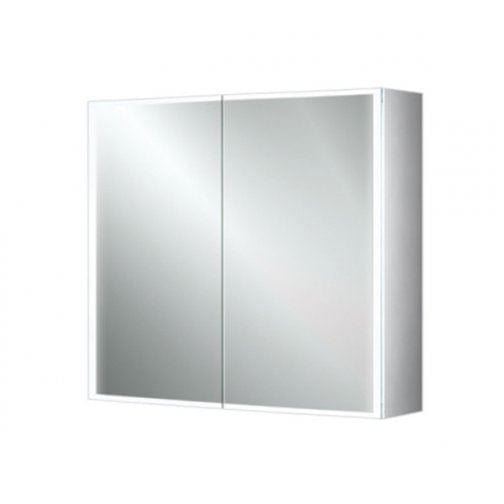 HiB Mirrored Cabinet HiB Qubic Sensor-Activated LED Illuminated Mirror Cabinet