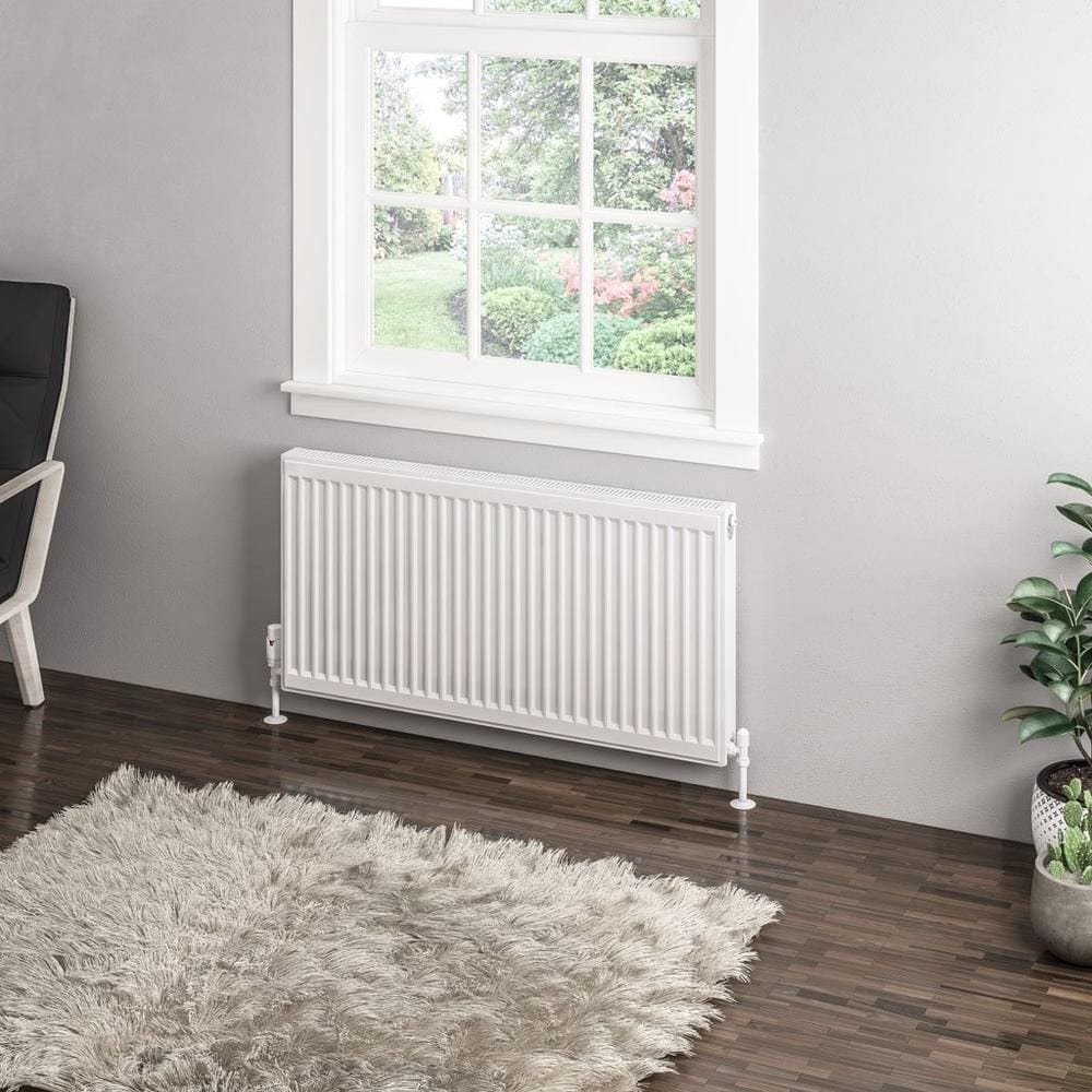 Aquarius Type 11 Compact Panel Radiator In Gloss White