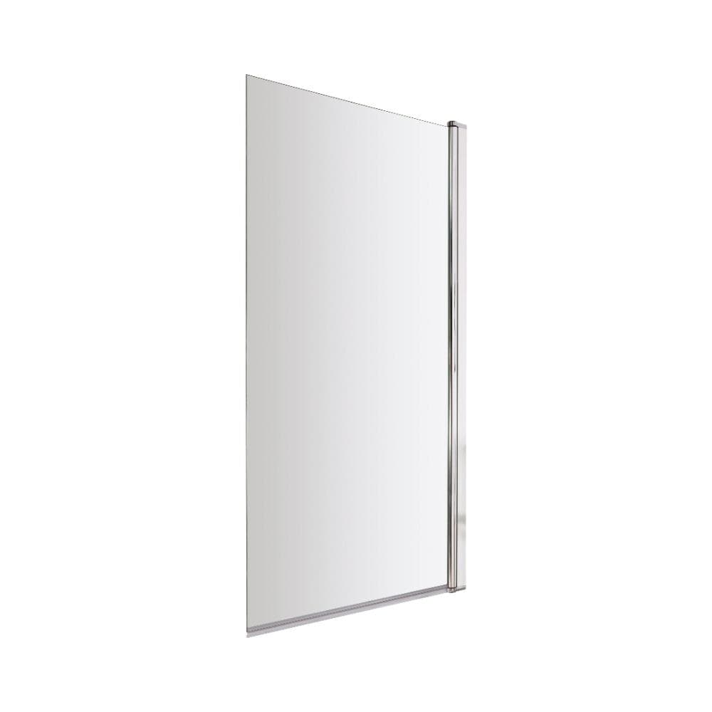 Aquarius Bathrooms Bath Screen Aquarius LevAqua Straight 6mm Hinged Bath Screen 1400 x 800mm