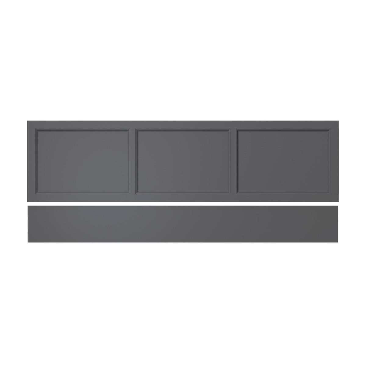 Heritage Bath Panel Graphite Heritage Bath Front Panel - 1700mm