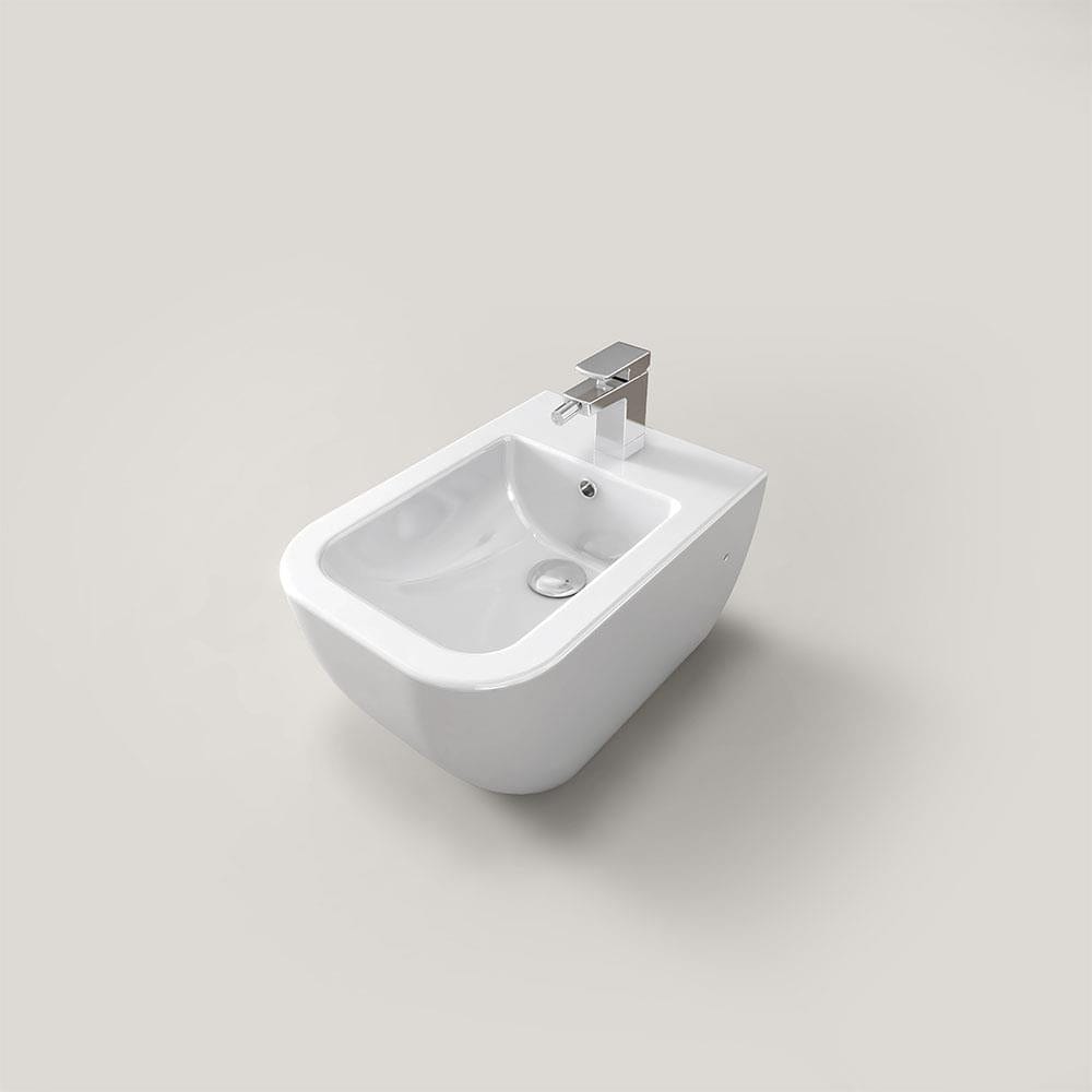 Imex Bidet Imex Essence Wall Hung Bidet in Gloss White