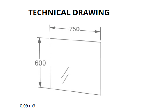 Aquarius KF-Series Illuminated Mirror