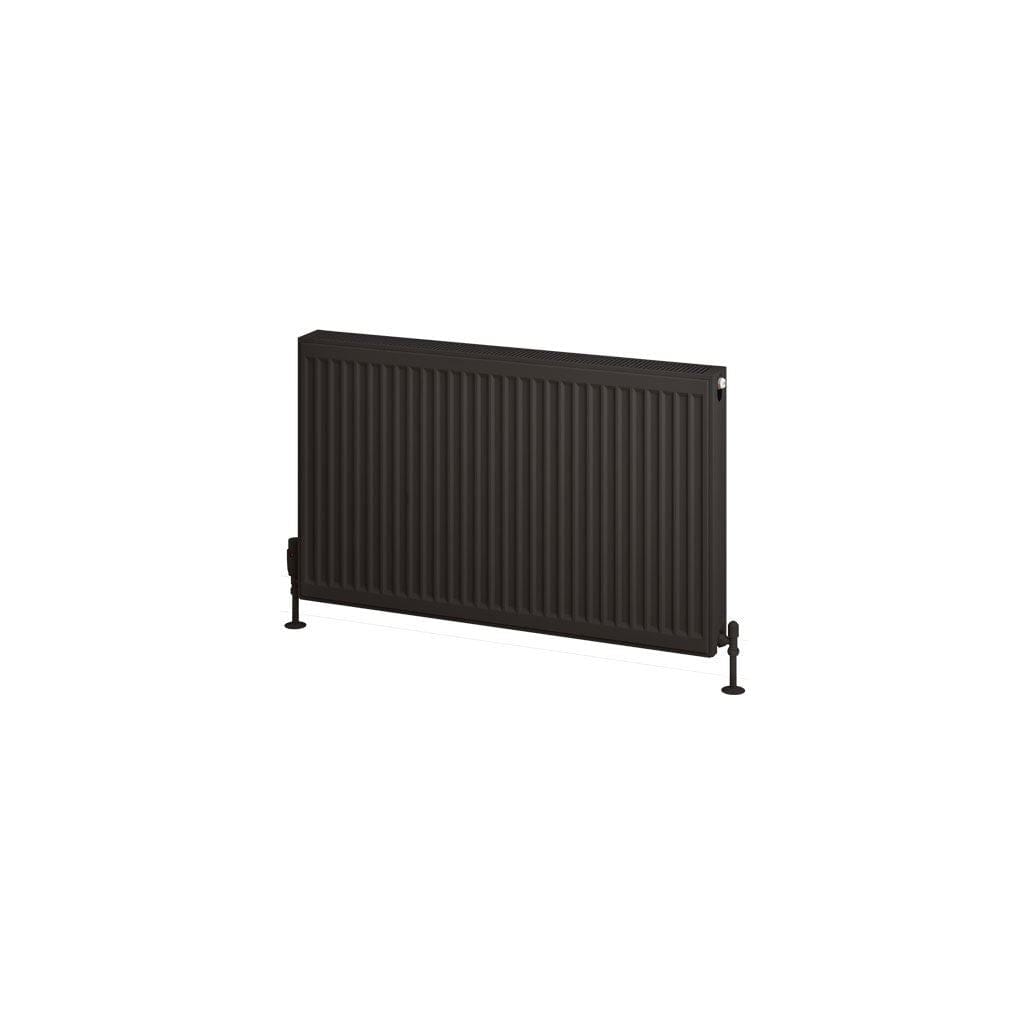 Aquarius Type 22 Aquarius Type 22 Compact Panel Radiator in Matt Black