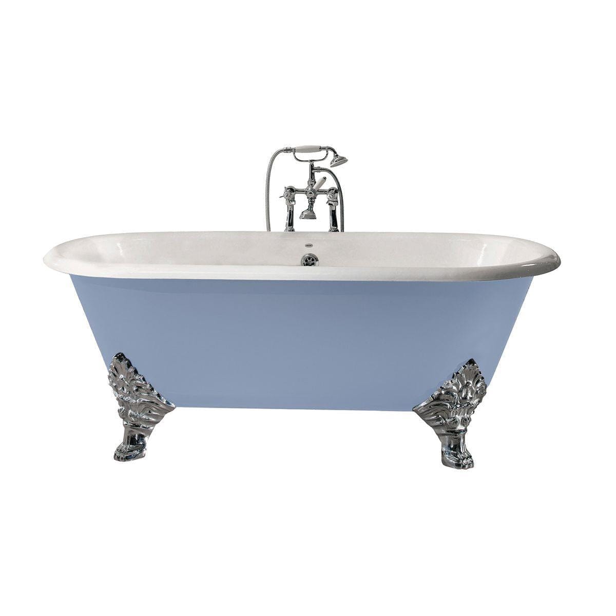 Heritage Roll Top and Slipper Freestanding Bath Heritage Grand Buckingham Freestanding Cast Iron Bath with Feet