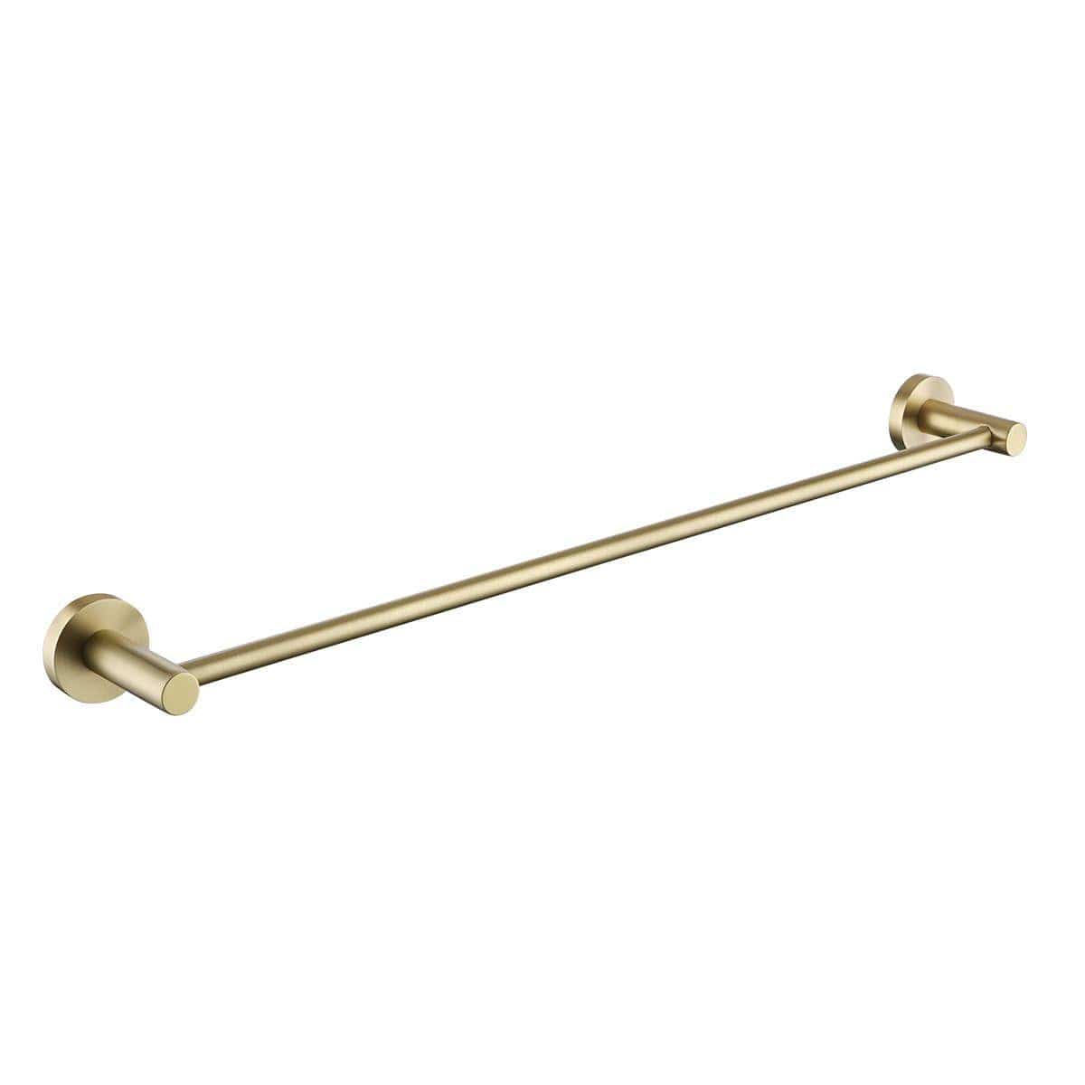 Heritage Towel Rails and Rings Brushed Brass Heritage Lullington Towel Rail