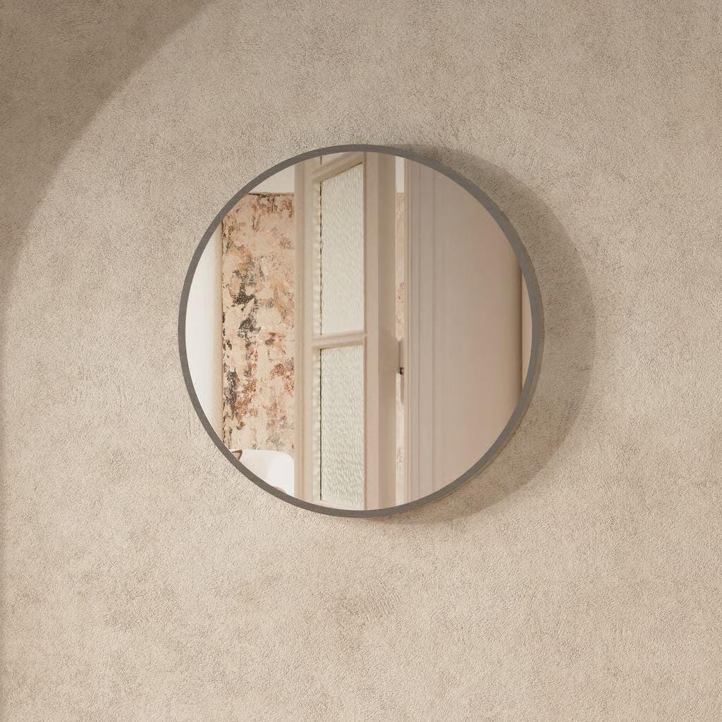 Crosswater Illuminated Mirror Crosswater Infinity Round Framed LED Illuminated Mirror