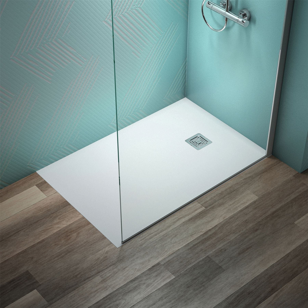 Ideal Standard Rectangle Shower Tray Pure White / 1200 x 800mm Ideal Standard Ultra Flat S+ Shower Tray 30mm including Waste