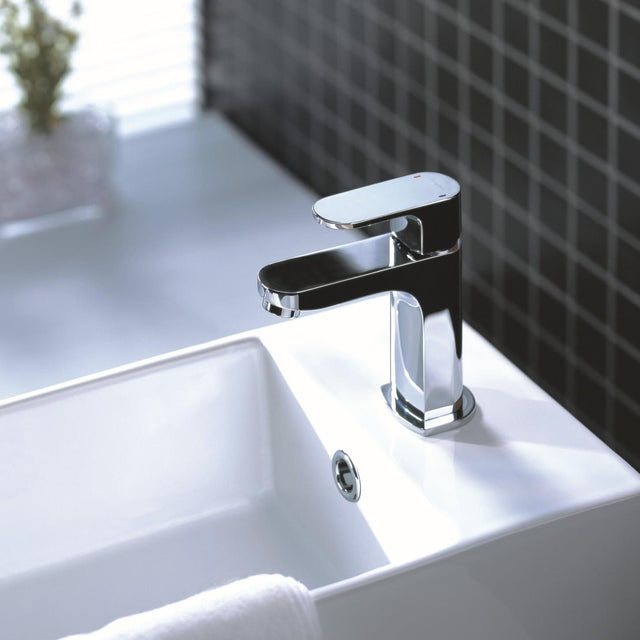 Flova Cloakroom Tap Diamond Chrome Flova Smart Mini Basin Mixer Tap