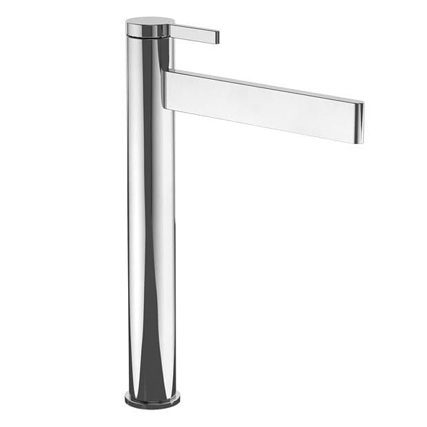 Villeroy & Boch Tall Basin Tap Chrome Villeroy & Boch Dawn Slim Tall Single-Lever Basin Mixer Tap