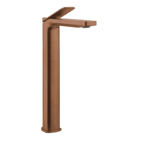 Crosswater Mono Basin Tap Brushed Bronze Crosswater Glide II Tall Mono Basin Mixer Tap