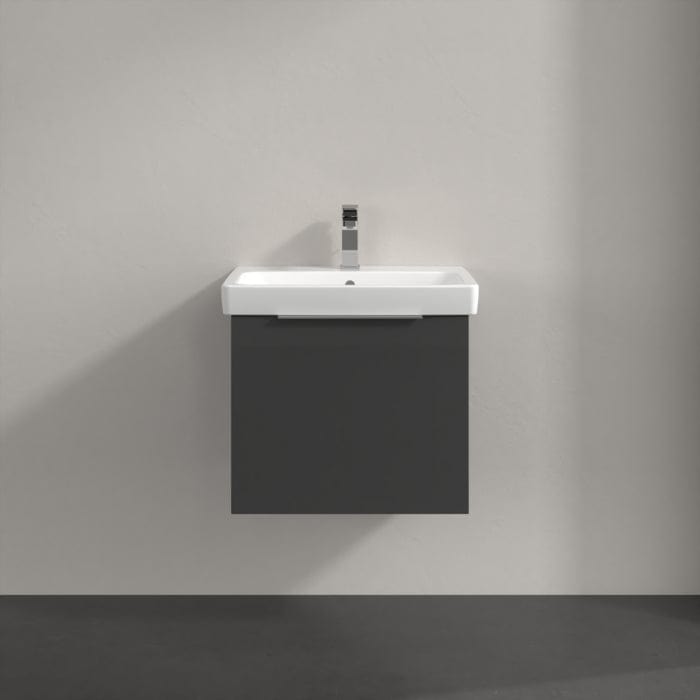 Villeroy & Boch Wall Mounted Vanity Unit Villeroy & Boch Architectura Wall Hung Vanity Unit 550mm One Drawer with Basin