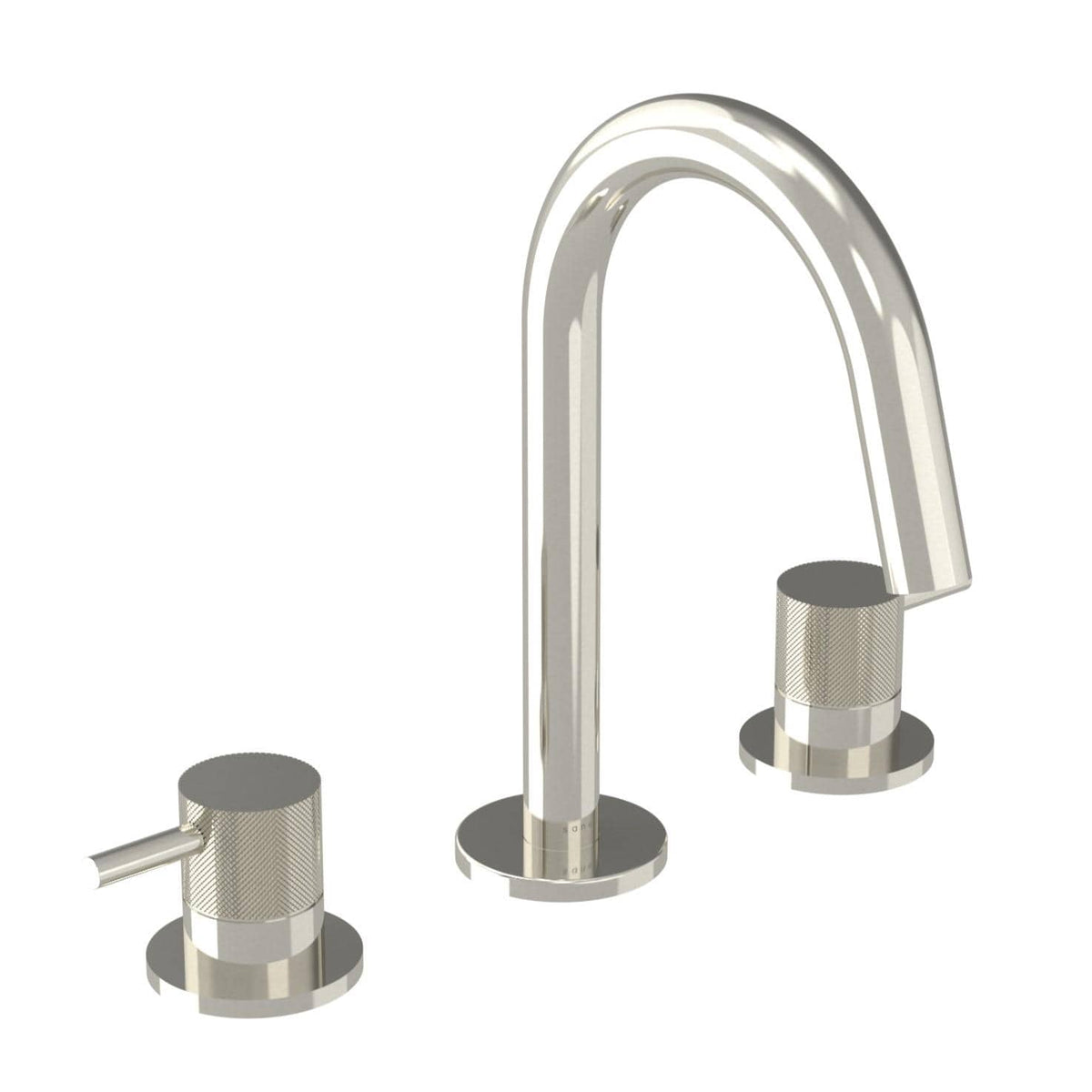 Saneux Cos 3 Hole Deck Mounted Basin Mixer Tap