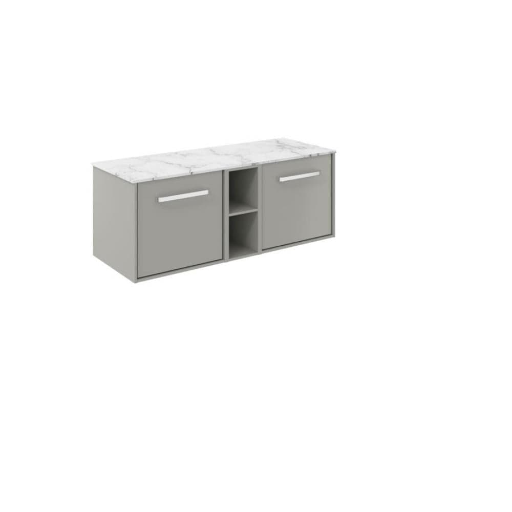 Crosswater Infinity Wall Mounted Vanity Unit with Worktop
