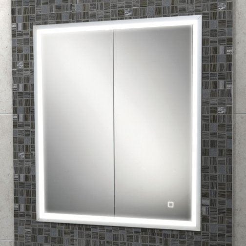 HiB Mirrored Cabinet HiB Vanquish LED Illuminated Recessed Cabinet