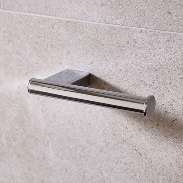 Miller Toilet Roll Holder Chrome Miller Miami Toilet/Spare Roll Holder