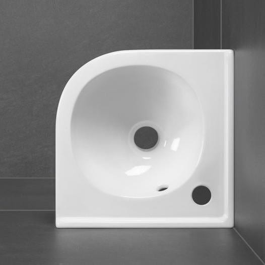 Villeroy & Boch Cloakroom Basin Villeroy & Boch O.novo 400mm Corner Cloakroom Basin in White Alpin