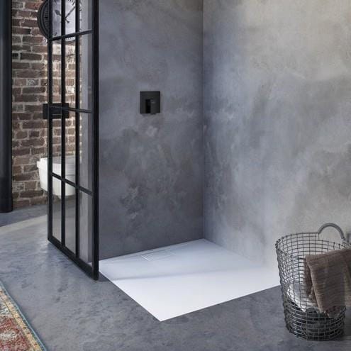 Villeroy & Boch Square Shower Tray Villeroy & Boch Architectura Metalrim Square 900 x 900mm Shower Tray in Alpin White
