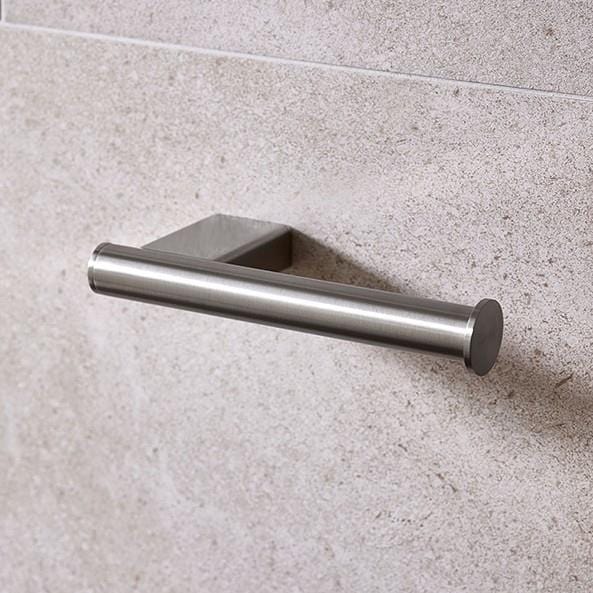 Miller Toilet Roll Holder Brushed Nickel Miller Miami Toilet/Spare Roll Holder