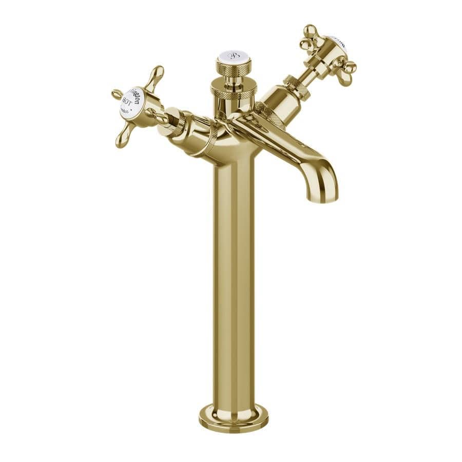 Burlington Tall Basin Tap Gold Burlington Guild Tall Mono Basin Mixer Tap