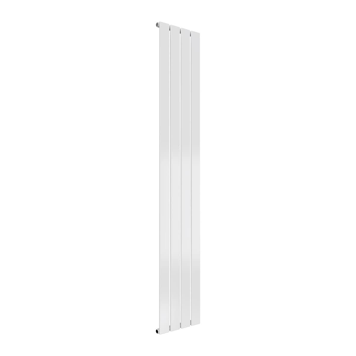Reina Panel Radiator 1600 x 292mm / White Reina Flat Vertical Single Panel Radiator