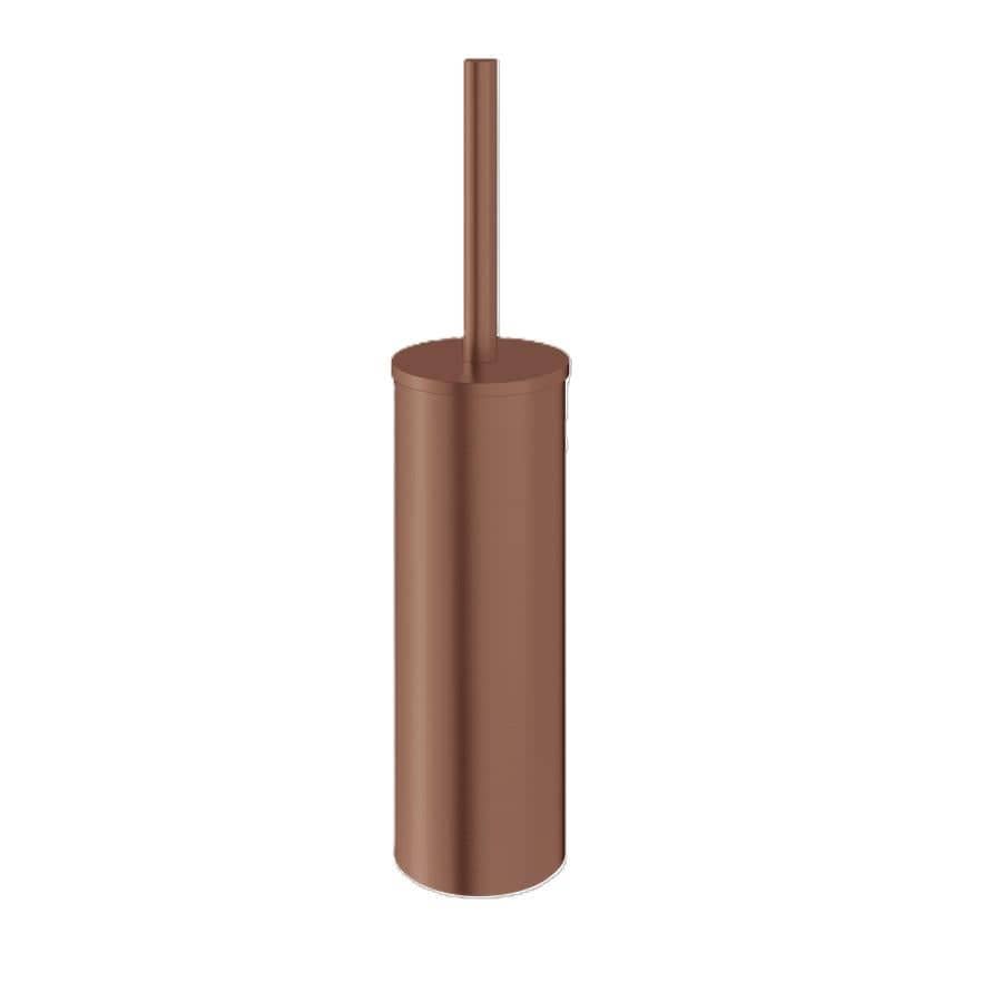 Crosswater Toilet Brush Brushed Bronze Crosswater MPRO Freestanding Toilet Brush Holder