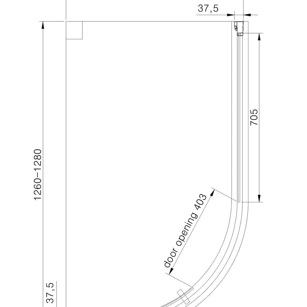 Eastbrook Vantage 2000 Quadrant Shower Enclosure