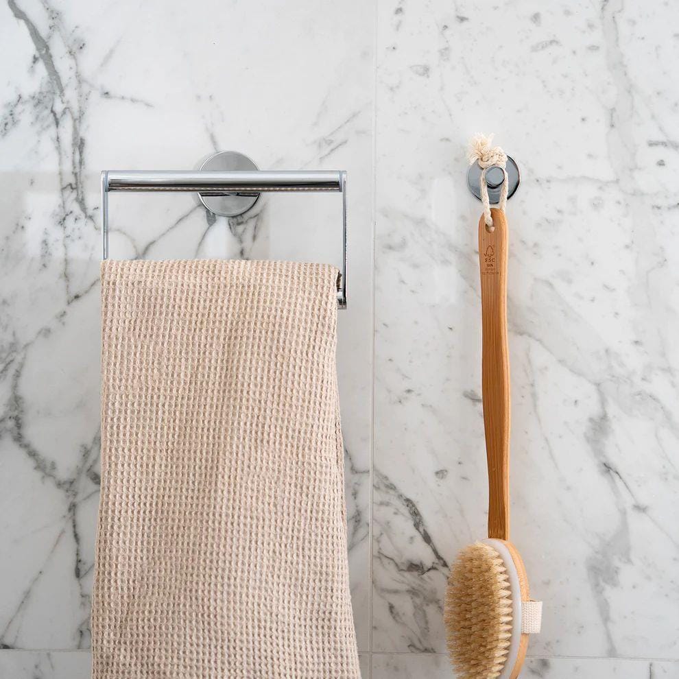 Smedbo Towel Rails and Rings Chrome Smedbo Dot Self-Adhesive Towel Ring