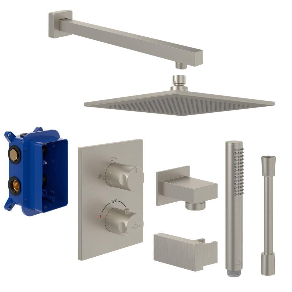 Villeroy & Boch Concealed Shower Set Villeroy & Boch Concealed Complete Shower Set with Shower Head and Handset