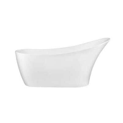 Heritage Roll Top and Slipper Freestanding Bath Heritage Lydford Single Ended Slipper Freestanding Bath - 1660 x 730mm - White